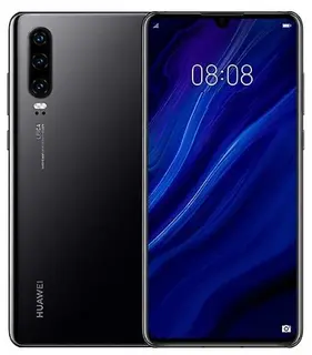 Huawei P30 Black Dual Sim, 3x Bak kamera, OLED 6.1"