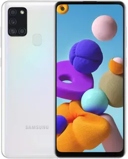 Samsung Galaxy A21s  32GB White Smarttelefon, 6.5'' PLS LCD