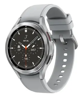 Samsung Galaxy Watch 4 Classic  LTE/GPS 46mm skjerm, Silver M/L klokkerem